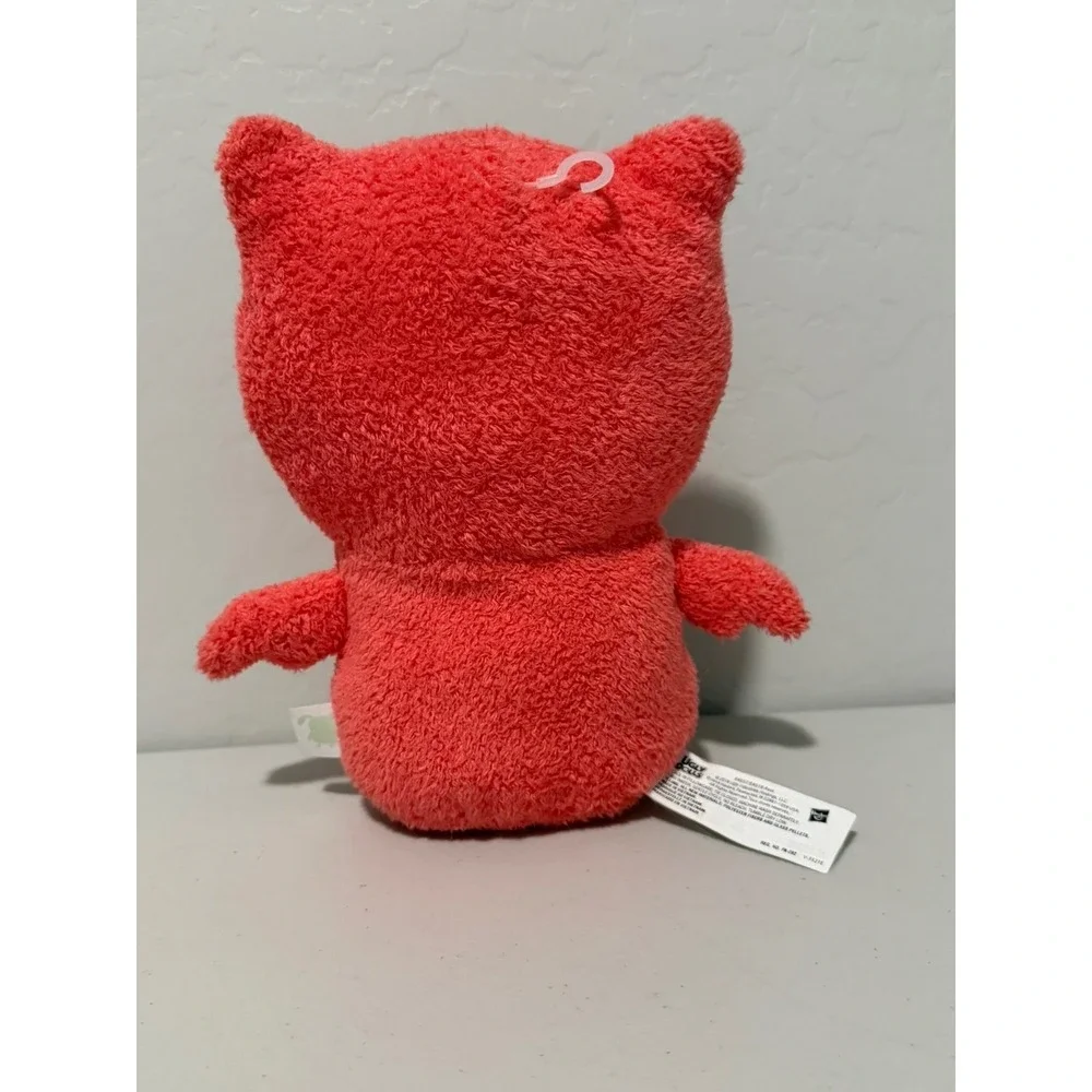 UglyDolls Lucky Bat Plush Hasbro Coral Red Stuffed Animal Collectible Toy E4557